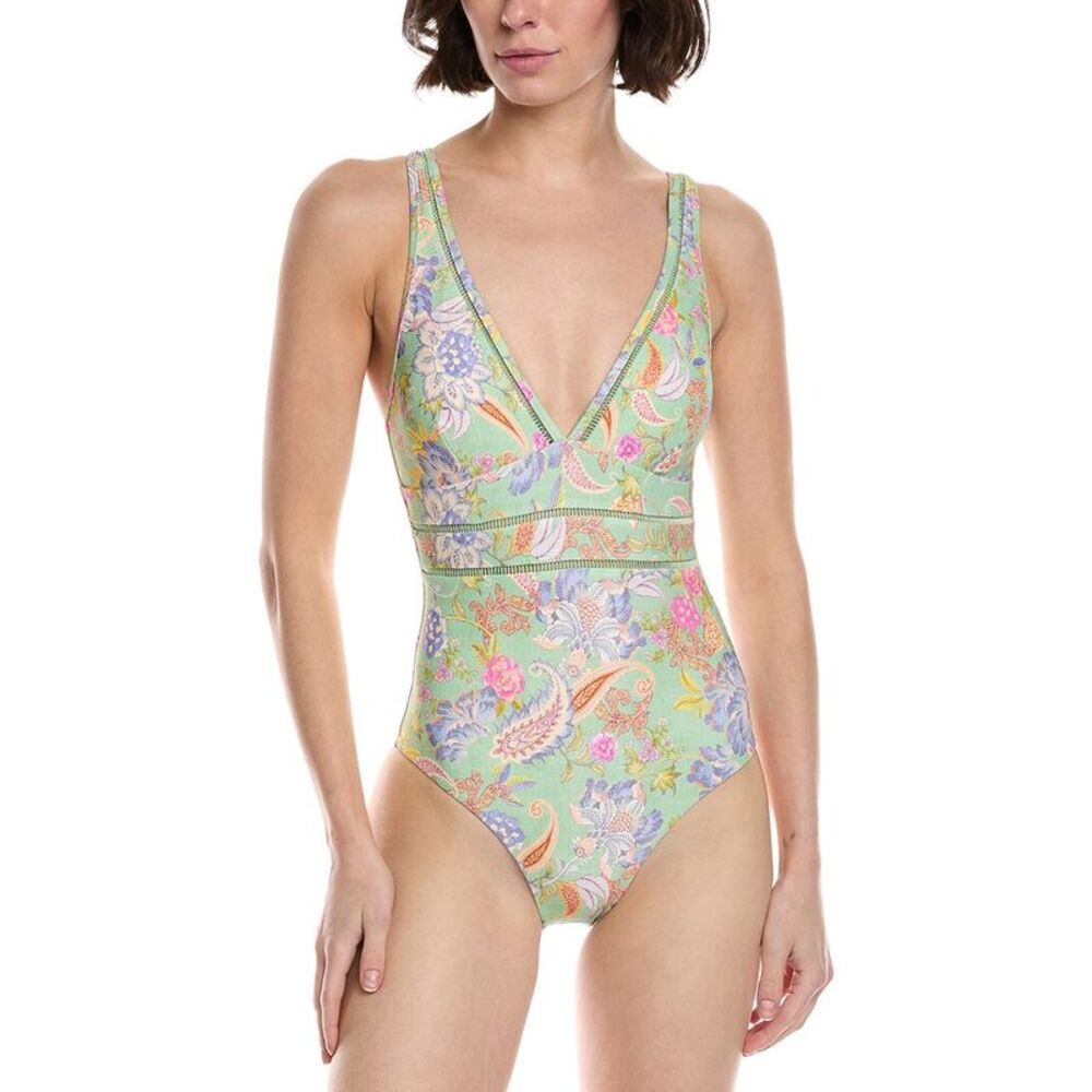 Monte And Lou Womens  Multi Fit V One-Piece, Pink
